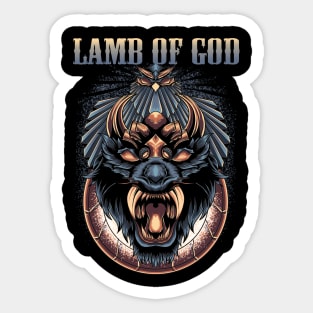 LAMB OF GOD BAND Sticker